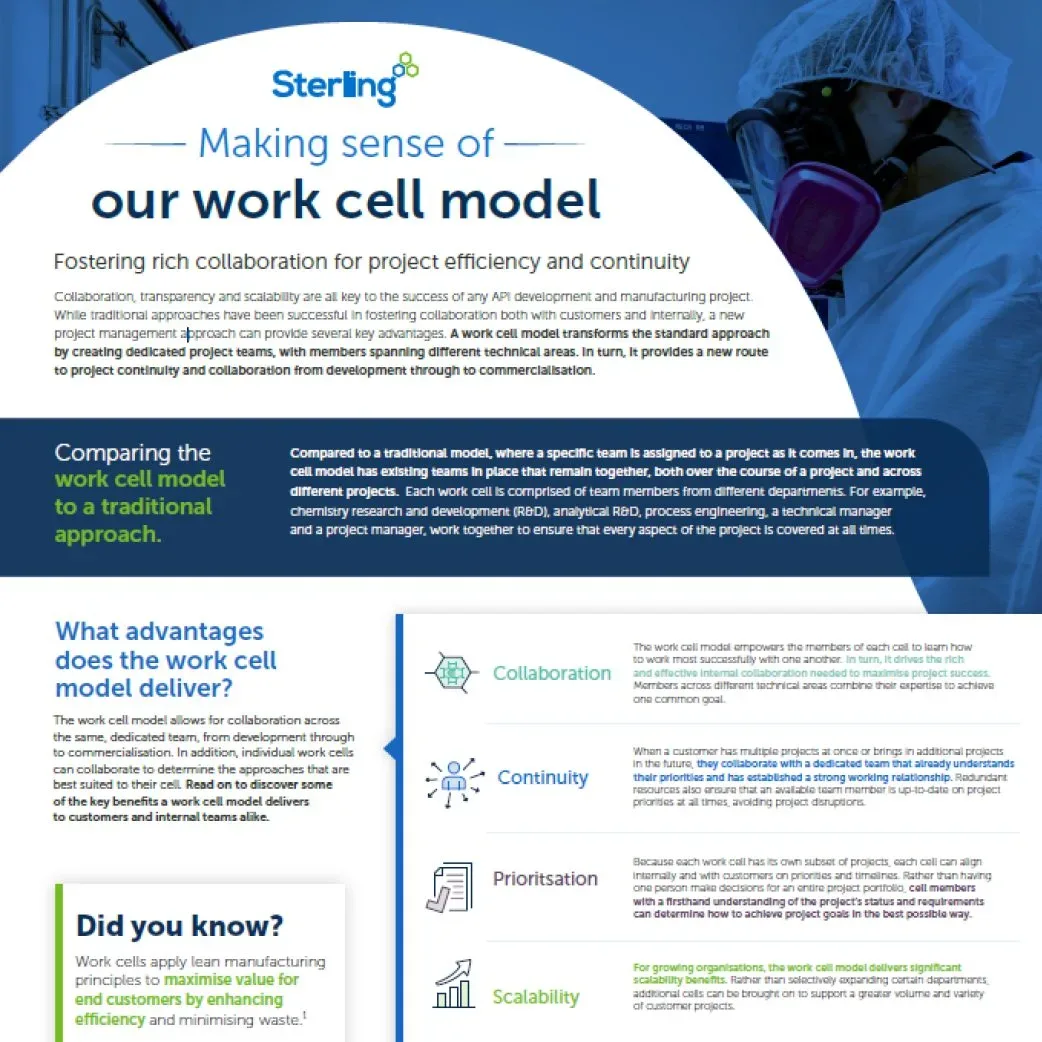 Work cell model